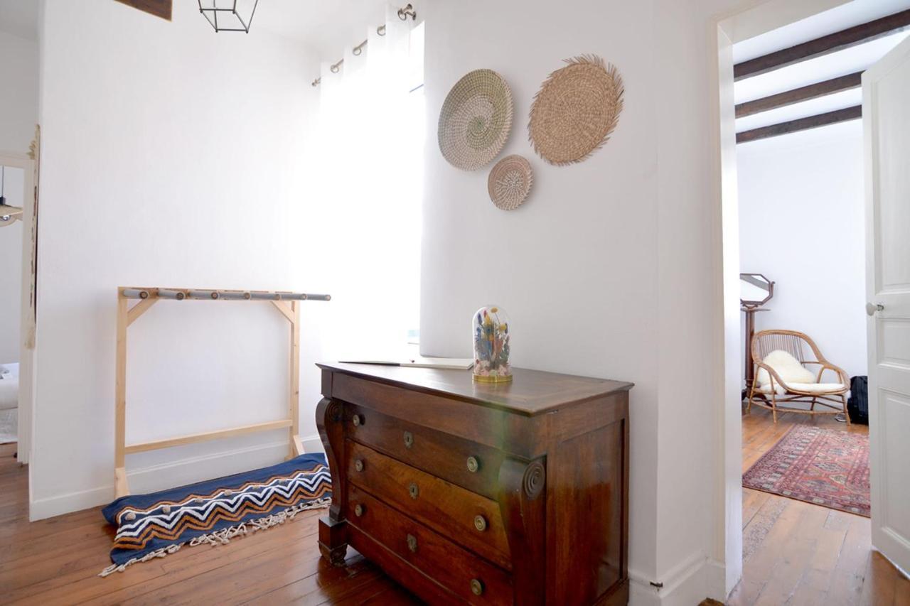 Gambetta Stylish 2 Bedrooms Apartment - Between Beach & Fresh Market Biarritz Bagian luar foto