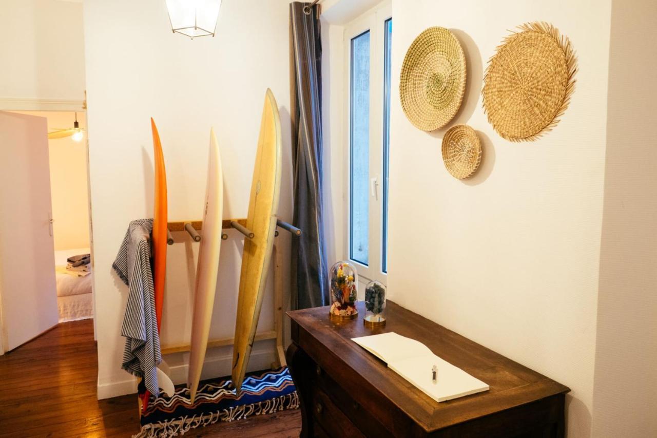Gambetta Stylish 2 Bedrooms Apartment - Between Beach & Fresh Market Biarritz Bagian luar foto